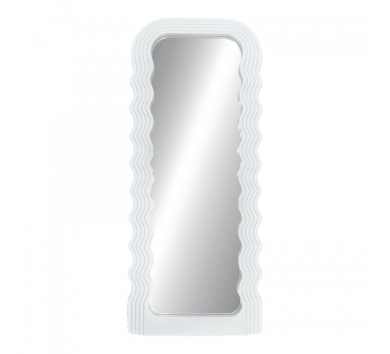 Καθρέπτης Maraya Inart λευκό PP 46x3.2x110εκ Υλικό: GLASS - PP 298-000037 Καθρέπτης Maraya Inart λευκό PP 46x3.2x110εκ Υλικό: GLASS - PP 298-000037