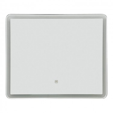 Καθρέπτης Led Quadrou pp-αλουμίνιο 60x3x50εκ Υλικό: GLASS - PP 298-000052