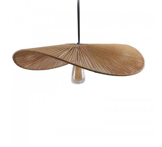 Φωτιστικό οροφής Haris Inart Ε27 rope σε καφέ απόχρωση Φ60x12.5εκ Υλικό: rope pendent lamp with cable and E27 299-000001 Φωτιστικό οροφής Haris Inart Ε27 rope σε καφέ απόχρωση Φ60x12.5εκ Υλικό: rope pendent lamp with cable and E27 299-000001