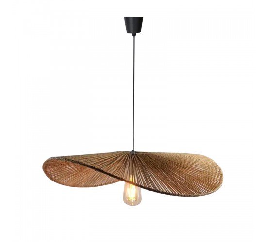 Φωτιστικό οροφής Haris Inart Ε27 rope σε καφέ απόχρωση Φ60x12.5εκ Υλικό: rope pendent lamp with cable and E27 299-000001 Φωτιστικό οροφής Haris Inart Ε27 rope σε καφέ απόχρωση Φ60x12.5εκ Υλικό: rope pendent lamp with cable and E27 299-000001