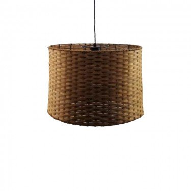 Φωτιστικό οροφής Siwel Inart Ε27 μπαμπού σε καφέ απόχρωση Φ40x27εκ Υλικό: bamboo pendent lamp with cable and E27 299-000023
