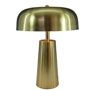 Επιτραπέζιο φωτιστικό Luminary Inart Ε27 χρυσό μέταλλο Φ30x40εκ Υλικό: METAL 300-000010