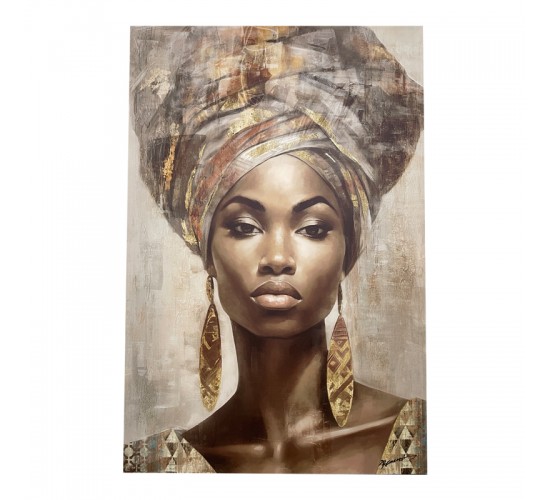 Πίνακας σε καμβά Siena Inart 80x3x120εκ Υλικό: PS 301-000007