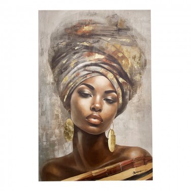 Πίνακας σε καμβά Siena I Inart 80x3x120εκ Υλικό: PS 301-000008