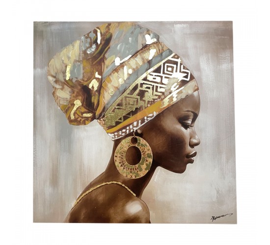 Πίνακας σε καμβά Mayo Inart 70x3x70εκ Υλικό: PS 301-000020