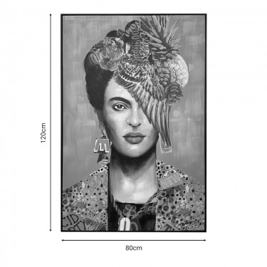 Πίνακας σε καμβά Frilo Inart με πλαίσιο 80x3x120εκ Υλικό: PS 301-000023