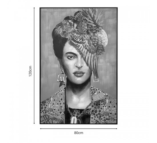 Πίνακας σε καμβά Frilo Inart με πλαίσιο 80x3x120εκ Υλικό: PS 301-000023