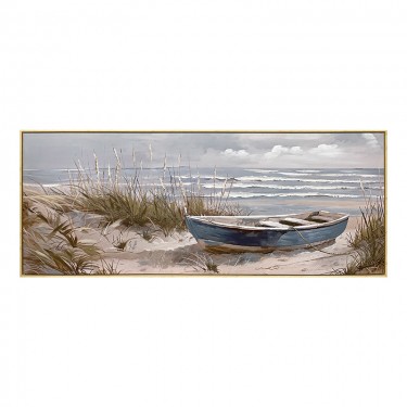 Πίνακας σε καμβά Barcu I Inart με πλαίσιο 150x3.5x60εκ Υλικό: CANVAS - FIRWOOD-PP 301-000029