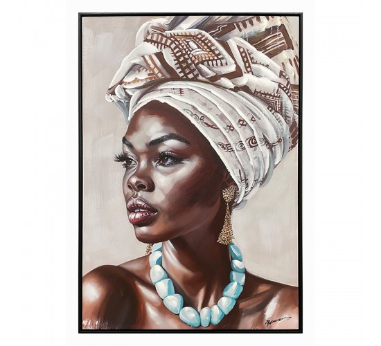 Πίνακας σε καμβά Zaira Ι Inart με πλαίσιο 70x3.5x100εκ Υλικό: CANVAS - FIRWOOD-PP 301-000039