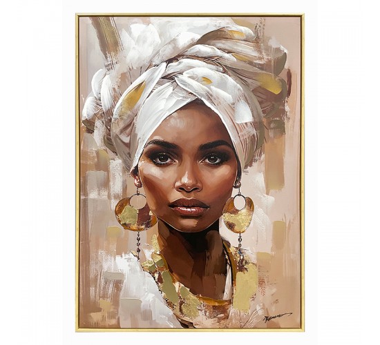 Πίνακας σε καμβά Gazel Inart 70x3.5x100εκ Υλικό: CANVAS - FIRWOOD-PP 301-000042