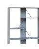 Βιβλιοθήκη Tars γκρι-μαύρο 84x25.5x154.5εκ Υλικό: 15mmMDF PVC 304-000010 Βιβλιοθήκη Tars γκρι-μαύρο 84x25.5x154.5εκ Υλικό: 15mmMDF PVC 304-000010