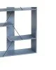 Βιβλιοθήκη Tars γκρι-μαύρο 84x25.5x154.5εκ Υλικό: 15mmMDF PVC 304-000010 Βιβλιοθήκη Tars γκρι-μαύρο 84x25.5x154.5εκ Υλικό: 15mmMDF PVC 304-000010