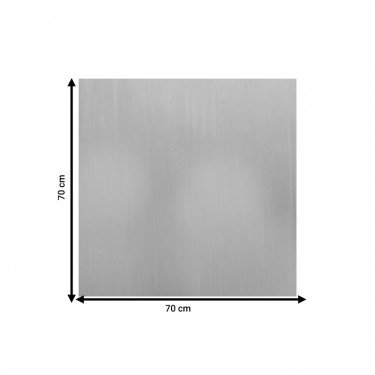 Επιφάνεια τραπεζιού Tredial τ.Werzalit μπεζ 70x70εκ Υλικό: MELAMINE 310-000008