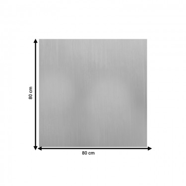 Επιφάνεια τραπεζιού Tredial τ.Werzalit μπεζ 80x80εκ Υλικό: MELAMINE 310-000009