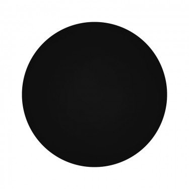 Επιφάνεια τραπεζιού Senlo τ.Werzalit μαύρο Φ60εκ Υλικό: MELAMINE 310-000017