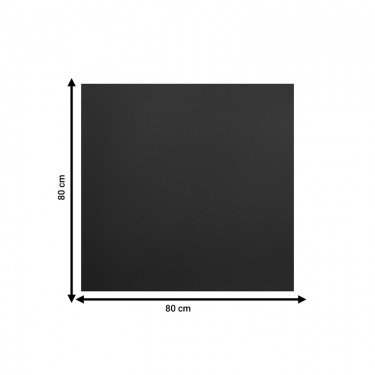 Επιφάνεια τραπεζιού Sensie τ.Werzalit ανθρακί 70x70εκ Υλικό: MELAMINE 310-000020