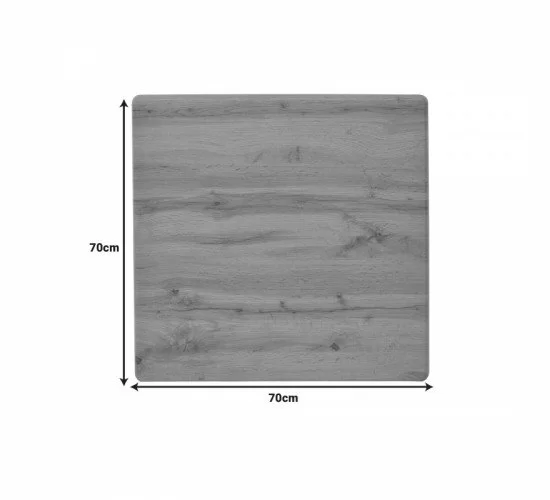 Επιφάνεια τραπεζιού Wimeja σε oak απόχρωση 70x70εκ Υλικό: MELAMINE 310-000033 Επιφάνεια τραπεζιού Wimeja σε oak απόχρωση 70x70εκ Υλικό: MELAMINE 310-000033