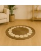 Χαλί Opronzo Inart φυσικό σχοινί Φ100x2εκ Υλικό: ROPE - CATTAIL FLOWER 313-000016 Χαλί Opronzo Inart φυσικό σχοινί Φ100x2εκ Υλικό: ROPE - CATTAIL FLOWER 313-000016
