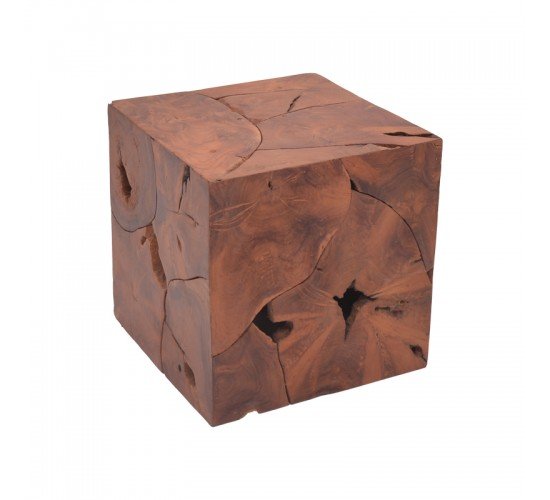 Σκαμπό Boxy Inart φυσικό μασίφ ξύλο teak 40x40x40εκ Υλικό: TEAKWOOD 315-000024 Σκαμπό Boxy Inart φυσικό μασίφ ξύλο teak 40x40x40εκ Υλικό: TEAKWOOD 315-000024
