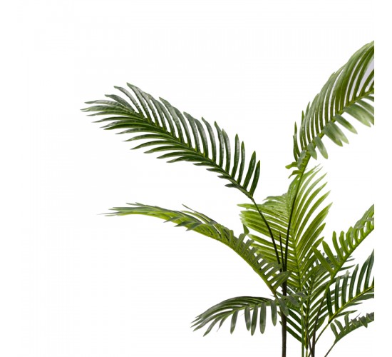 Διακοσμητικό φυτό Areca σε γλάστρα Inart πράσινο pp Υ80εκ Υλικό: PP 316-000010