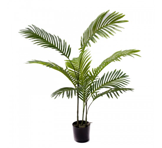 Διακοσμητικό φυτό Areca σε γλάστρα Inart πράσινο pp Υ80εκ Υλικό: PP 316-000010