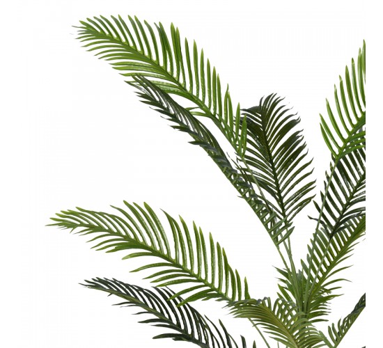 Διακοσμητικό φυτό Areca ΙΙ σε γλάστρα Inart πράσινο pp Υ150εκ Υλικό: PP 316-000012