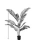Διακοσμητικό φυτό Areca ΙΙ σε γλάστρα Inart πράσινο pp Υ150εκ Υλικό: PP 316-000012