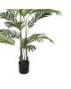 Διακοσμητικό φυτό Areca ΙΙΙ σε γλάστρα Inart πράσινο pp Υ180εκ Υλικό: PP 316-000013