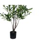 Διακοσμητικό φυτό Olive tree σε γλάστρα Inart πράσινο pp Υ120εκ Υλικό: PP 316-000016