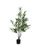 Διακοσμητικό φυτό Olive tree σε γλάστρα Inart πράσινο pp Υ120εκ Υλικό: PP 316-000016