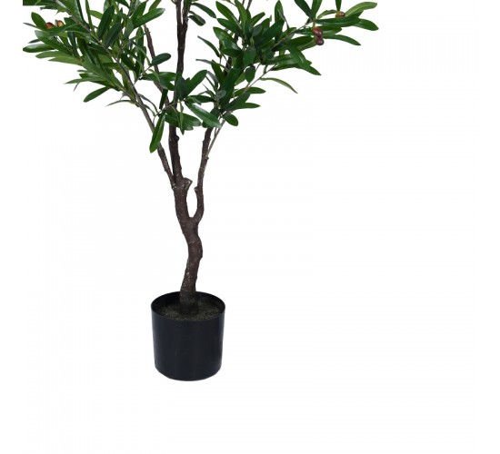 Διακοσμητικό φυτό Olive tree I σε γλάστρα Inart πράσινο pp Υ150εκ Υλικό: PP 316-000017