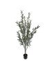 Διακοσμητικό φυτό Olive tree II σε γλάστρα Inart πράσινο pp Υ160εκ Υλικό: PP 316-000032