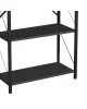 Βιβλιοθήκη Jackrey ανθρακί-μαύρο μελαμίνης 60x30x114εκ Υλικό: MELAMINE 321-000011 Βιβλιοθήκη Jackrey ανθρακί-μαύρο μελαμίνης 60x30x114εκ Υλικό: MELAMINE 321-000011