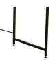 Γραφείο εργασίας Karvem oak-μαύρο μελαμίνης 120x60x73εκ Υλικό: MELAMINE 321-000024 Γραφείο εργασίας Karvem oak-μαύρο μελαμίνης 120x60x73εκ Υλικό: MELAMINE 321-000024