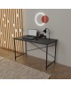 Γραφείο εργασίας Karvem ανθρακί μελαμίνης 120x60x73εκ Υλικό: MELAMINE 321-000025 Γραφείο εργασίας Karvem ανθρακί μελαμίνης 120x60x73εκ Υλικό: MELAMINE 321-000025