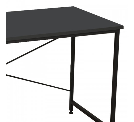 Γραφείο εργασίας Karvem ανθρακί μελαμίνης 120x60x73εκ Υλικό: MELAMINE 321-000025 Γραφείο εργασίας Karvem ανθρακί μελαμίνης 120x60x73εκ Υλικό: MELAMINE 321-000025