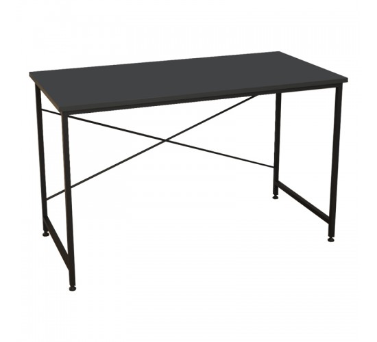 Γραφείο εργασίας Karvem ανθρακί μελαμίνης 120x60x73εκ Υλικό: MELAMINE 321-000025 Γραφείο εργασίας Karvem ανθρακί μελαμίνης 120x60x73εκ Υλικό: MELAMINE 321-000025