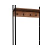 Έπιπλο εισόδου Thoj oak μελαμίνης 120x34x180εκ Υλικό: MELAMINE 321-000061 Έπιπλο εισόδου Thoj oak μελαμίνης 120x34x180εκ Υλικό: MELAMINE 321-000061