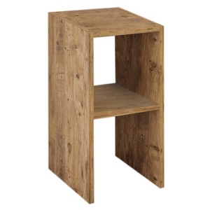 Κομοδίνο Deseo σε oak απόχρωση 30x30x60εκ Υλικό: MELAMINE 321-000116