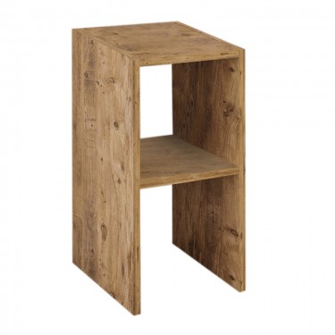 Κομοδίνο Deseo σε oak απόχρωση 30x30x60εκ Υλικό: MELAMINE 321-000116