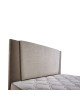 Κρεβάτι Tamon διπλό με αποθηκευτικό χώρο μπεζ-εκρού 160x200εκ Υλικό: MELAMINE - FABRIC - FOAM 322-000001
