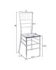 Καρέκλα Tiffany διάφανο pc 38.5x46x88εκ Υλικό: PC 326-000011 Καρέκλα Tiffany διάφανο pc 38.5x46x88εκ Υλικό: PC 326-000011