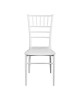 Καρέκλα Tiffany pp σε λευκή απόχρωση 40x40x88εκ Υλικό: PP 326-000012 Καρέκλα Tiffany pp σε λευκή απόχρωση 40x40x88εκ Υλικό: PP 326-000012