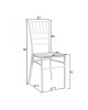 Καρέκλα Tiffany pp σε λευκή απόχρωση 40x40x88εκ Υλικό: PP 326-000012 Καρέκλα Tiffany pp σε λευκή απόχρωση 40x40x88εκ Υλικό: PP 326-000012