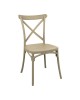 Καρέκλα Crossie pp σε απόχρωση cappucino 38x46.5x82εκ Υλικό: PP 326-000016