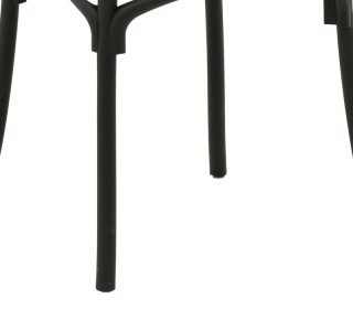 Καρέκλα Crossie στοιβαζόμενη pp σε ανθρακί απόχρωση 38x46.5x82εκ Υλικό: PP 326-000024