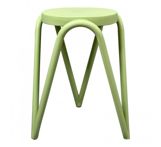 Σκαμπό Serzona pp σε μέντα απόχρωση Φ27x45.5εκ Υλικό: PP 326-000038