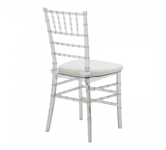 Καρέκλα Tiffany με μαξιλάρι διάφανο pc 38x38.5x88εκ Υλικό: PC 326-000039 Καρέκλα Tiffany με μαξιλάρι διάφανο pc 38x38.5x88εκ Υλικό: PC 326-000039