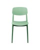 Καρέκλα Berdian στοιβαζόμενη pp σε μέντα απόχρωση 38x49x79εκ Υλικό: PP 326-000043