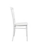 Καρέκλα Napoleon pp λευκή 38,5x46,5x89εκ Υλικό: PC 326-000054